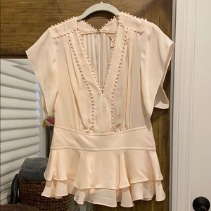 Rebecca Taylor 100% silk blouse